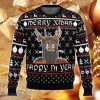 Merry Xmas Happy Ni Year Monty Python Ugly Christmas Sweater Style Gift