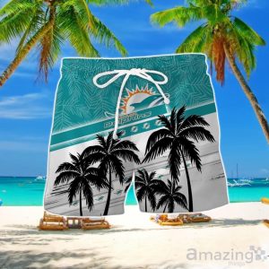Miami Dolphins Hawaiian Shirt And Short New Design For Fans image Miami Dolphins Hawaiian Shirt And Short New Design For Fans Product Photo 2