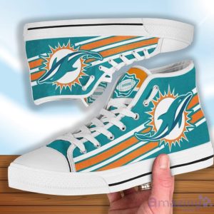Miami Dolphins High Top Shoes Product Photo 2