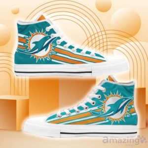 Miami Dolphins High Top Shoes Product Photo 1