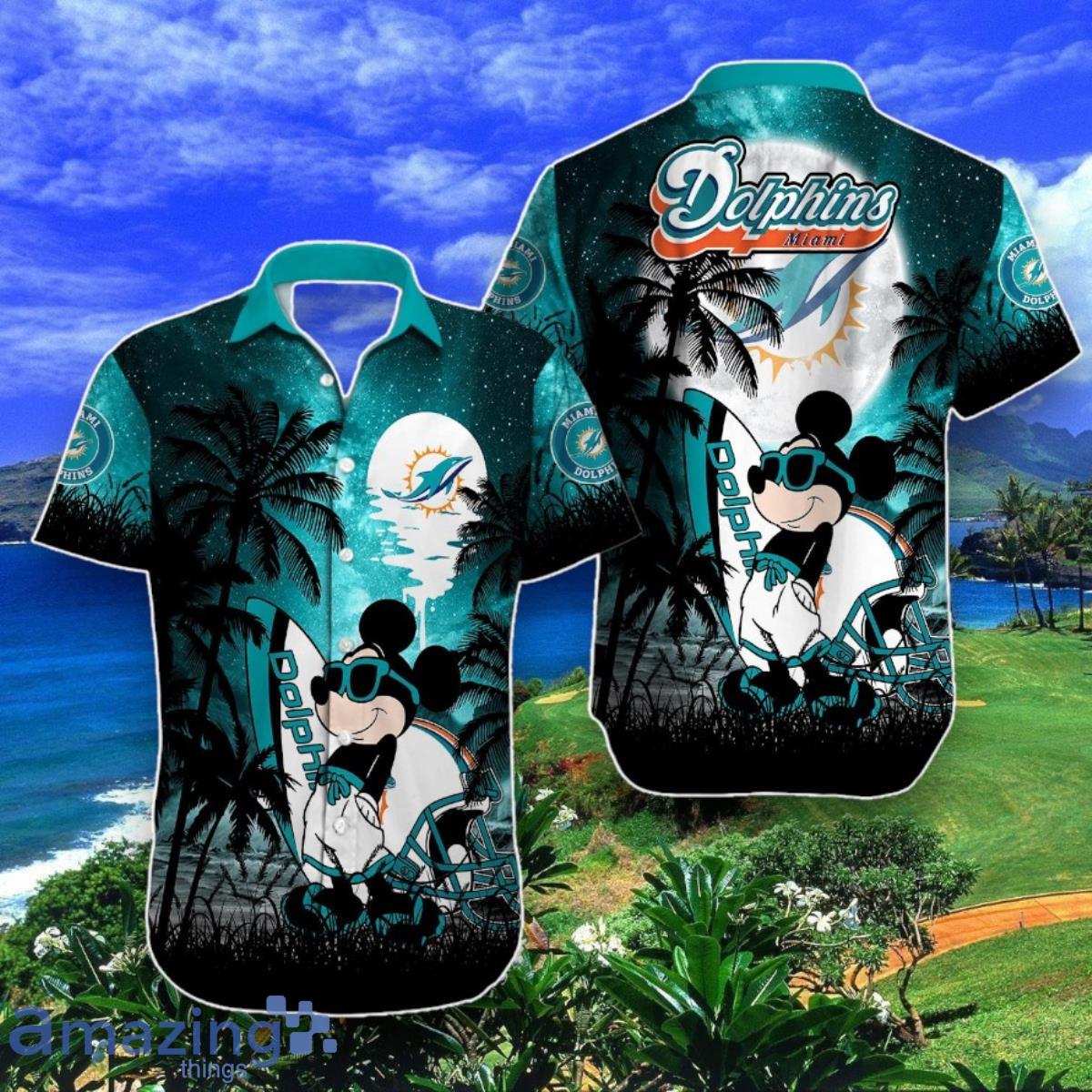 Miami Dolphins NFL Hawaiian Shirt Special Gift For Men Women image Miami Dolphins NFL Hawaiian Shirt Special Gift For Men Women Product Photo 1