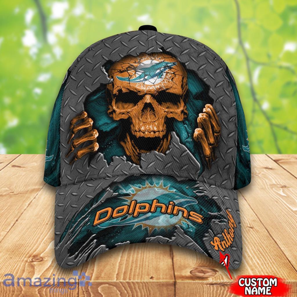 Miami dolphins store skull cap