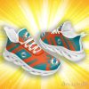 Miami Dolphins Stripe And Fire Pattern Max Soul Shoes