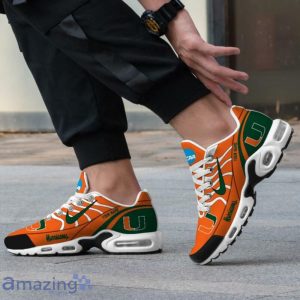 Miami Hurricanes Custom Name Kicks NCAA Teams Air Cushion Sport Shoes Product Photo 2