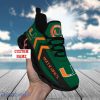 Miami Hurricanes Personalized Custom Name Max Soul Shoes Classic