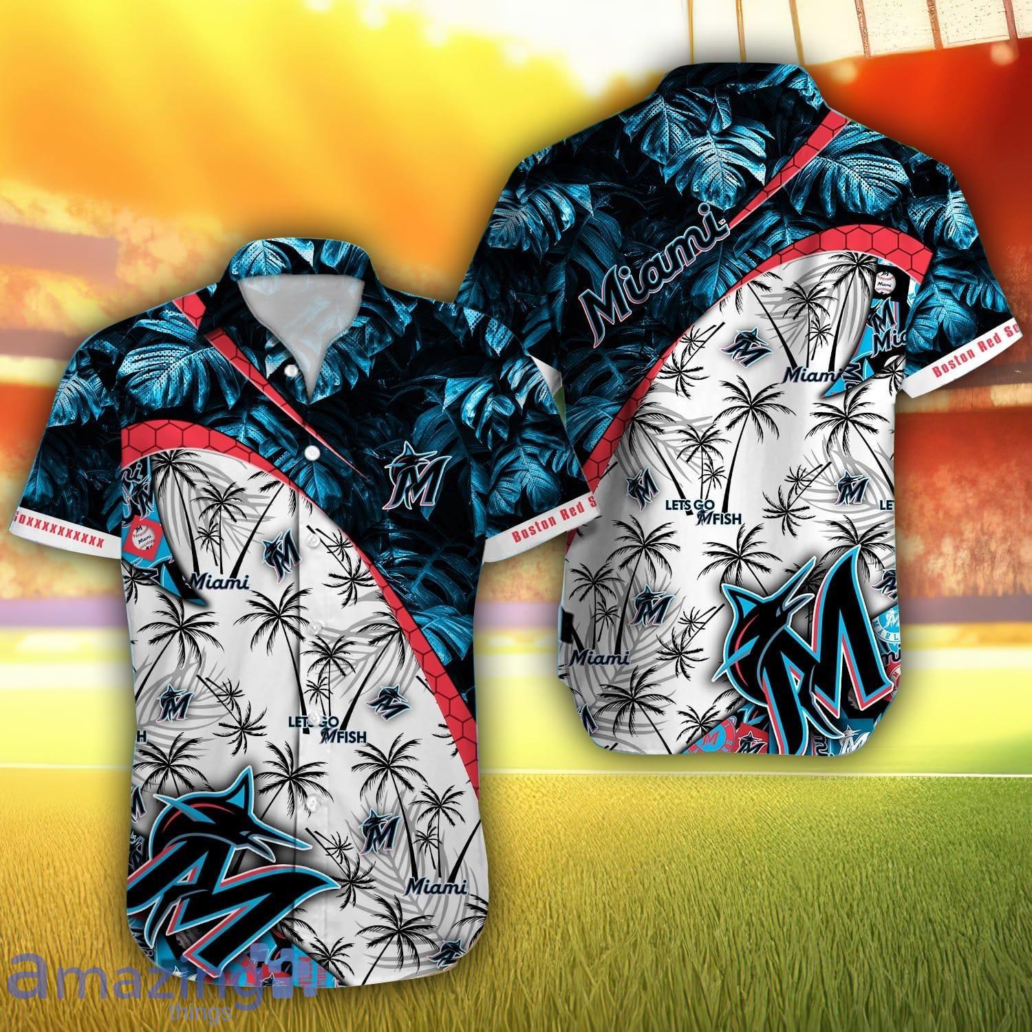 Miami Marlins MLB Hawaiian Shirt 3D All Over Printed Product Photo 1