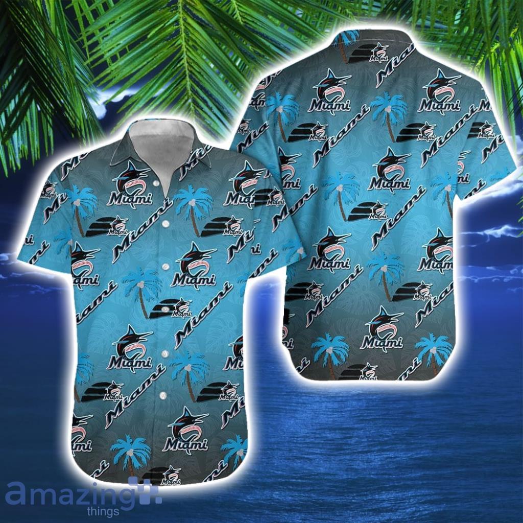 Miami Marlins Tropical Easy Breezy Hawaiian Shirt Gift For Men And Women image Miami Marlins Tropical Easy-Breezy Hawaiian Shirt Gift For Men And Women Product Photo 1