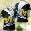 Michigan Wolverines Sport Team Polo Shirt Custom Name Sport Polo Golf Lover Gift