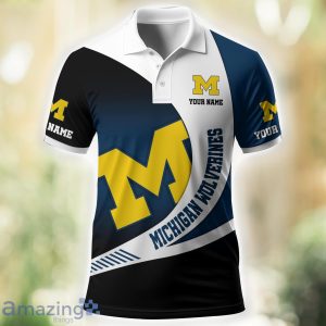 Michigan Wolverines Sport Team Polo Shirt Custom Name Sport Polo Golf Lover Gift Product Photo 3
