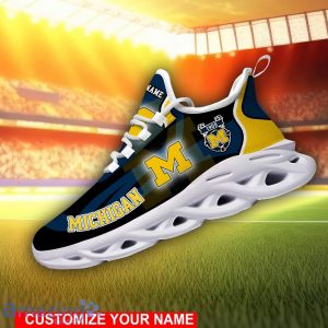 Michigan Wolverines Team Shoes Sneakers Personalized Name Max Soul Shoes Men Women Shoes Product Photo 2
