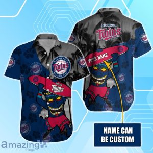 Minnesota Twins Custom Name Hawaiian Shirt For Men Women Fan's Product Photo 1