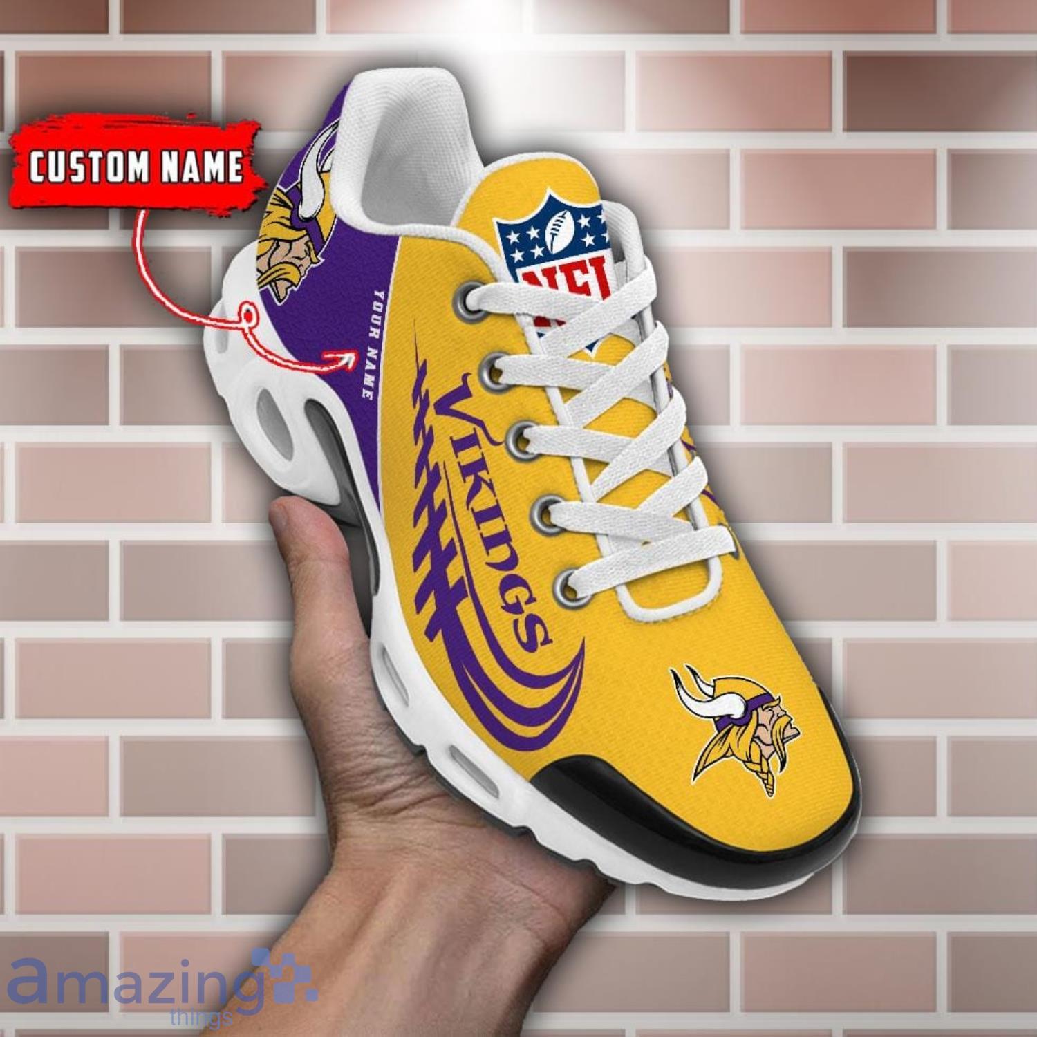 Minnesota Vikings Air Cushion Sports Shoes Ultra Shoes image Minnesota Vikings Air Cushion Sports Shoes Ultra Shoes Product Photo 1