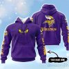 Minnesota Vikings Grinch Custom Name Hoodie For Men Women