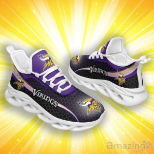 Minnesota Vikings Honeycomb Pattern Max Soul Shoes Product Photo 1