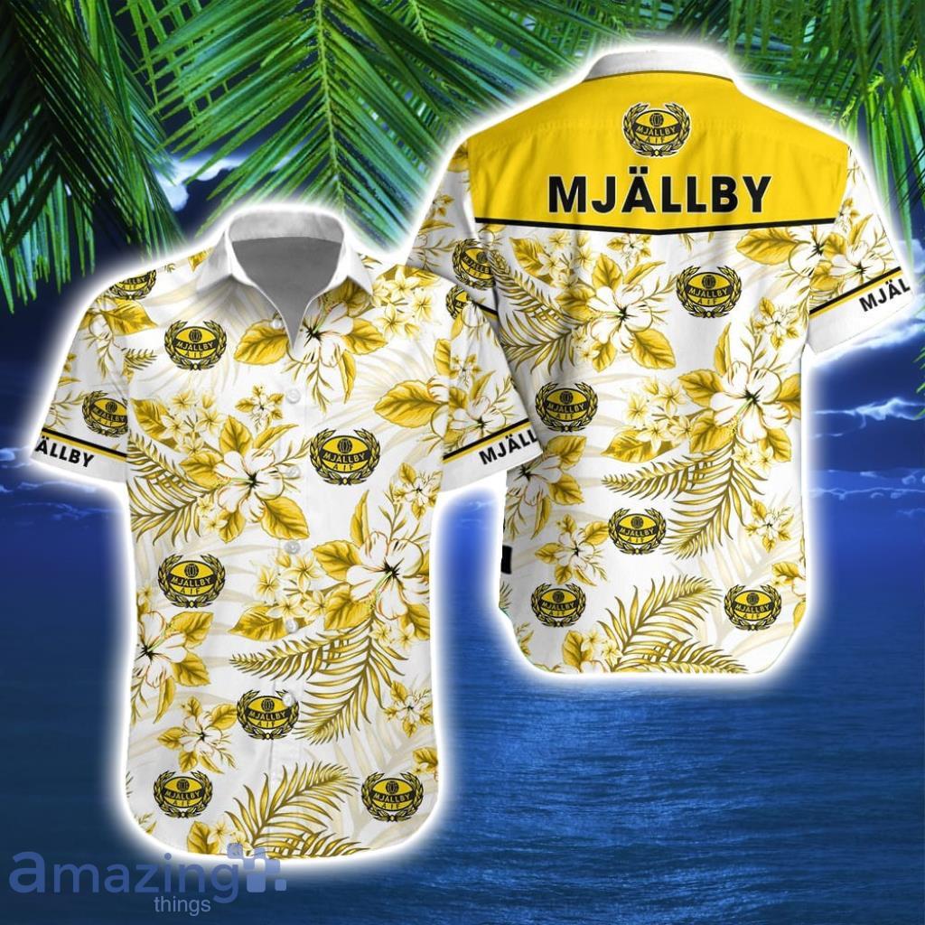 Mjällby Aif Tropical Easy Breezy Hawaiian Shirt Gift For Men And Women image Mjällby Aif Tropical Easy-Breezy Hawaiian Shirt Gift For Men And Women Product Photo 1