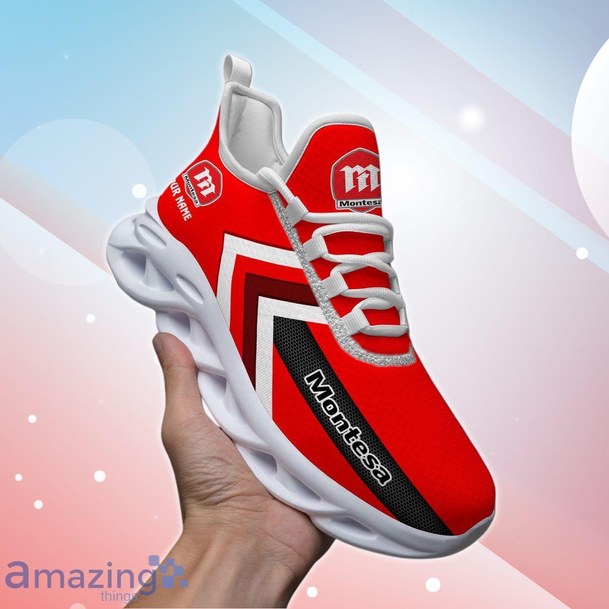 Montesa Automobile Brand Custom Name Max Soul Shoes Impressive Gift image Montesa Automobile Brand Custom Name Max Soul Shoes Impressive Gift Product Photo 1