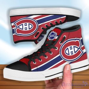 Montreal Canadiens High Top Shoes Sneakers Product Photo 2