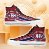 Montreal Canadiens High Top Shoes Sneakers