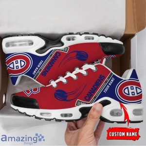 Montreal Canadiens NHL Custom Name Air Cushion Sports Shoes New Trend Sprot Shoes Product Photo 2