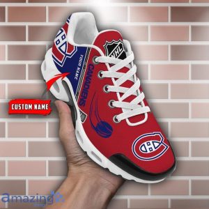 Montreal Canadiens NHL Custom Name Air Cushion Sports Shoes New Trend Sprot Shoes Product Photo 1