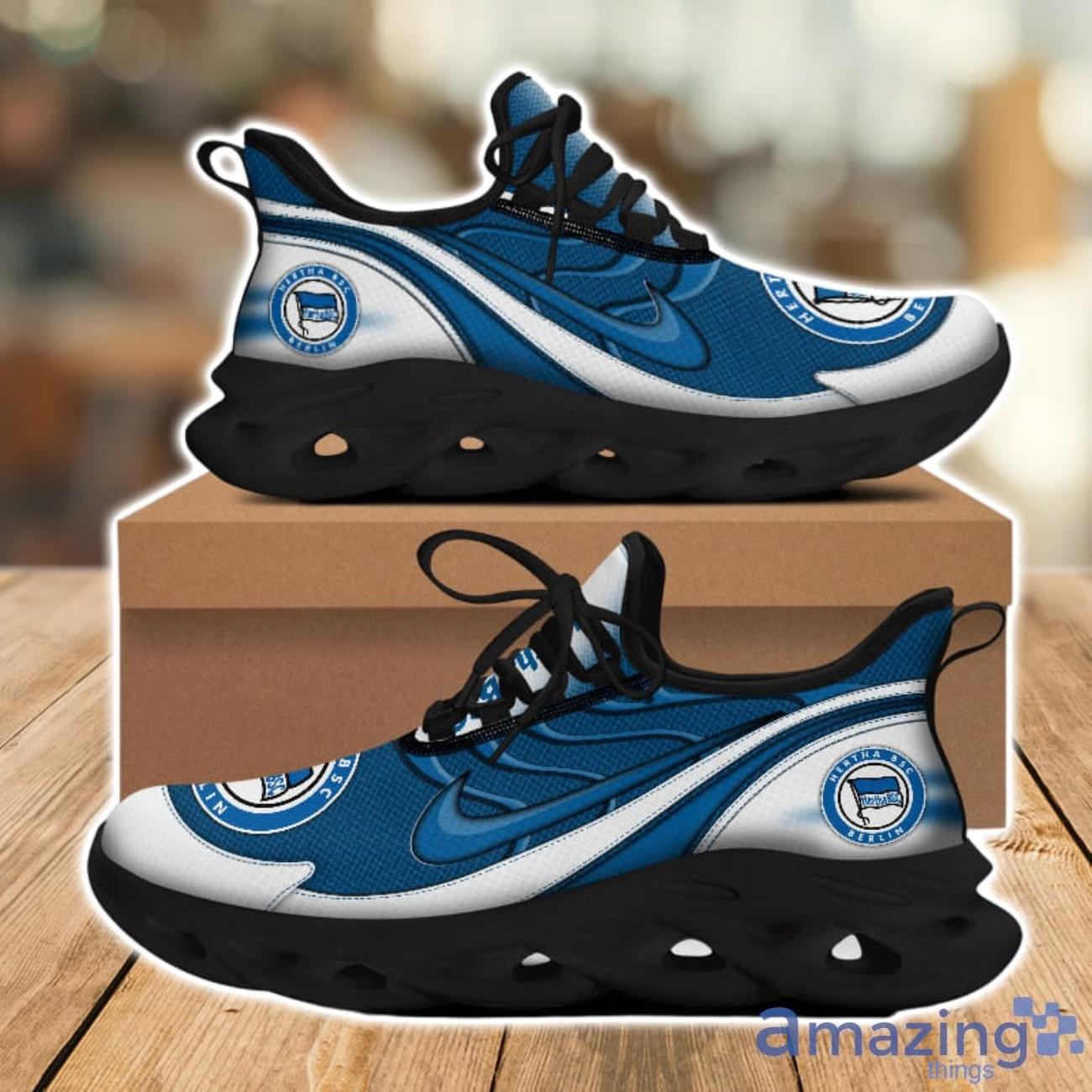 Hertha BSC New Design Max Soul Shoes For Fans image Hertha BSC New Design Max Soul Shoes For Fans Product Photo 2