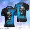 My Body Is Here But I Left My Heart In The Tackle Box Personalized Fish Reaper Skull Fishing Personalized Polo Shirt