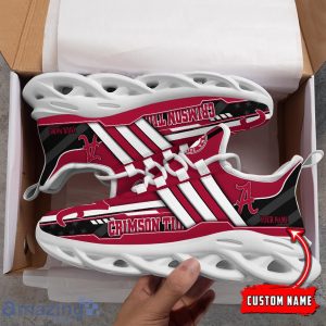 NCAA Alabama Crimson Tide Max Soul Shoes Sneakers For Fans Product Photo 2