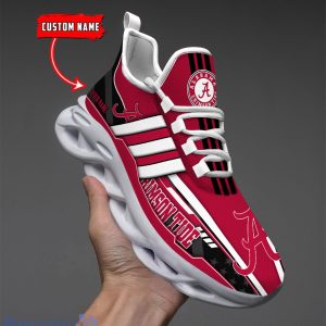 NCAA Alabama Crimson Tide Max Soul Shoes Sneakers For Fans Product Photo 1