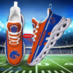 NCAA Boise State Broncos Max Soul Shoes Custom Name Sport Gift Shoes Product Photo 5
