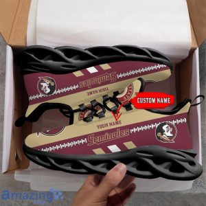 NCAA Florida State Seminoles Max Soul Shoes Custom Name Sport Gift Shoes image NCAA Florida State Seminoles Max Soul Shoes Custom Name Sport Gift Shoes Product Photo 2