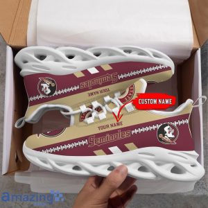 NCAA Florida State Seminoles Max Soul Shoes Custom Name Sport Gift Shoes image NCAA Florida State Seminoles Max Soul Shoes Custom Name Sport Gift Shoes Product Photo 3