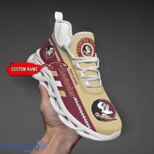 NCAA Florida State Seminoles Max Soul Shoes Custom Name Sport Gift Shoes Product Photo 1