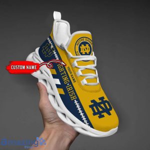 NCAA Notre Dame Fighting Irish Max Soul Shoes Custom Name Sport Gift Shoes Product Photo 1