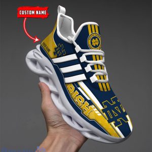 NCAA Notre Dame Fighting Irish Max Soul Shoes Sneakers For Fans Product Photo 1