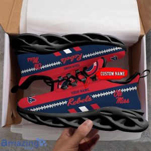 NCAA Ole Miss Rebels Max Soul Shoes Custom Name Sport Gift Shoes Product Photo 2