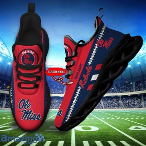 NCAA Ole Miss Rebels Max Soul Shoes Custom Name Sport Gift Shoes Product Photo 4