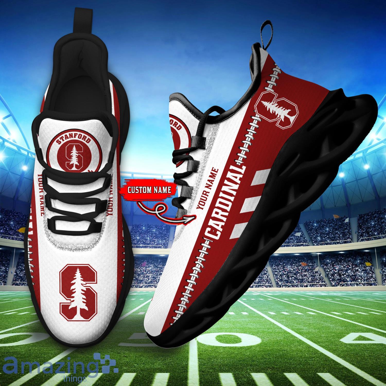 NCAA Stanford Cardinal Max Soul Shoes Custom Name Sport Gift Shoes image NCAA Stanford Cardinal Max Soul Shoes Custom Name Sport Gift Shoes Product Photo 4