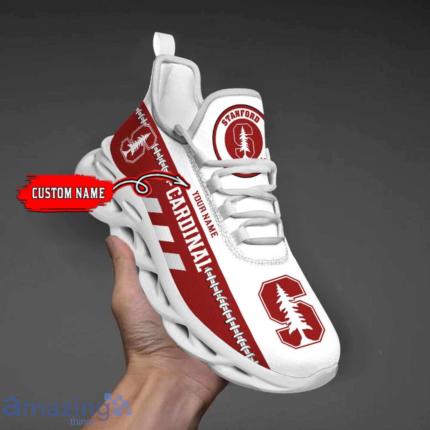 NCAA Stanford Cardinal Max Soul Shoes Custom Name Sport Gift Shoes image NCAA Stanford Cardinal Max Soul Shoes Custom Name Sport Gift Shoes Product Photo 1