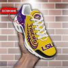 NCAA Teams Shoes LSU Tigers Personalized Name Men And Women Air Cushion Sports Shoes