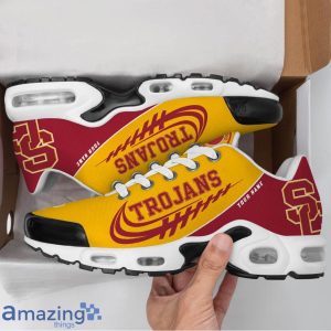 NCAA Teams Shoes USC Trojans Personalized Name Men And Women Air Cushion Sports Shoes image NCAA Teams Shoes USC Trojans Personalized Name Men And Women Air Cushion Sports Shoes Product Photo 2