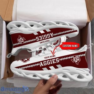 NCAA Texas A_M Aggies Max Soul Shoes Custom Name Sport Gift Shoes Product Photo 3