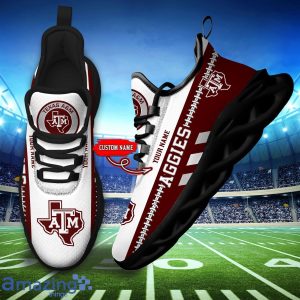 NCAA Texas A_M Aggies Max Soul Shoes Custom Name Sport Gift Shoes Product Photo 4