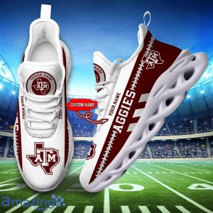 NCAA Texas A_M Aggies Max Soul Shoes Custom Name Sport Gift Shoes Product Photo 5