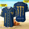 NCAA West Virginia Mountaineers Baseball Jersey Shirt Gift For Men And Women