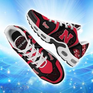 Nebraska Cornhuskers Personalized Name Air Cushion Sport Shoes Gifts For Men And Women Football Fans Product Photo 1