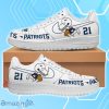 New England Patriots Air Force Shoes Snoopy Custom Number & Name