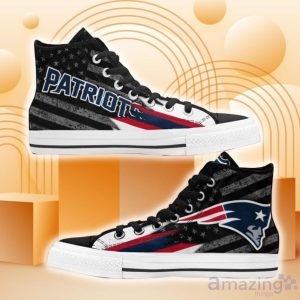 New England Patriots High Top Shoes American Flag Sneakers Product Photo 1
