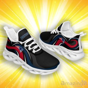 New England Patriots Wavy Style Max Soul Shoes Product Photo 1