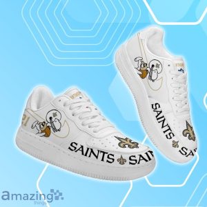 New Orleans Saints Air Force Shoes Snoopy Custom Number & Name Product Photo 2