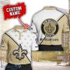 New Orleans Saints Custom Name Polo Shirt 3D All Over printed Gift For Sport Fans